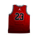 A Red Active Tops from Air Jordan in size 6T for boy. (Back View)
