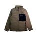 A Beige Puffer/Quilted Jackets from Patagonia in size 5T for boy. (Front View)