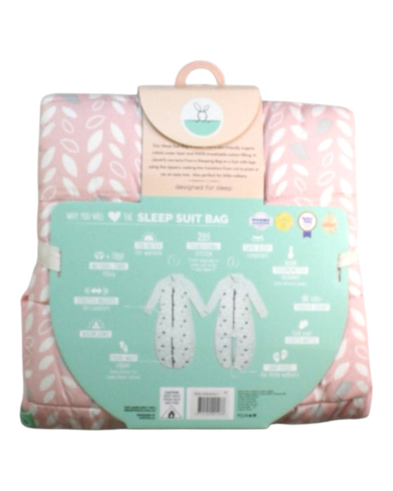 A Pink Sleepsacs from ErgoPouch in size 2T for girl. (Back View)