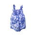 A Blue Sleeveless Rompers from Ralph Lauren in size 12-18M for girl. (Back View)