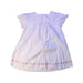 A White Short Sleeve Dresses from Balabala in size 12-18M for girl. (Back View)
