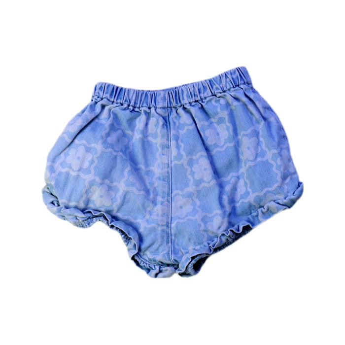 A Blue Bloomers from Seed in size 6-12M for girl. (Back View)