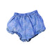 A Blue Bloomers from Seed in size 6-12M for girl. (Back View)