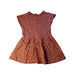 A Brown Short Sleeve Dresses from Nature Baby in size 2T for girl. (Front View)