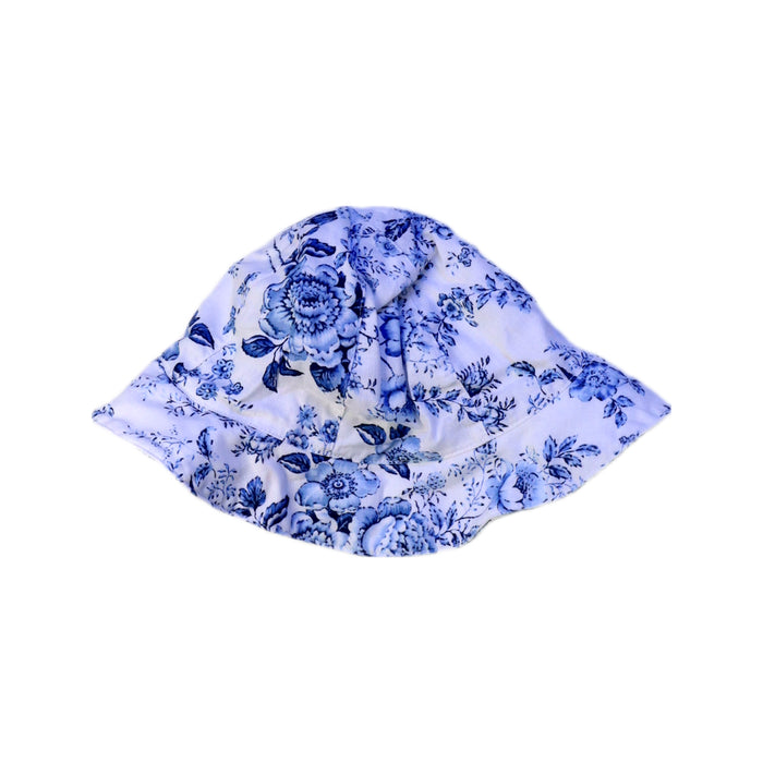 A Blue Sun Hats from Ralph Lauren in size 12-18M for girl. (Back View)