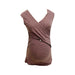 A Red Sleeveless Tops from Ripe in size Maternity-XS for maternity. (Front View)