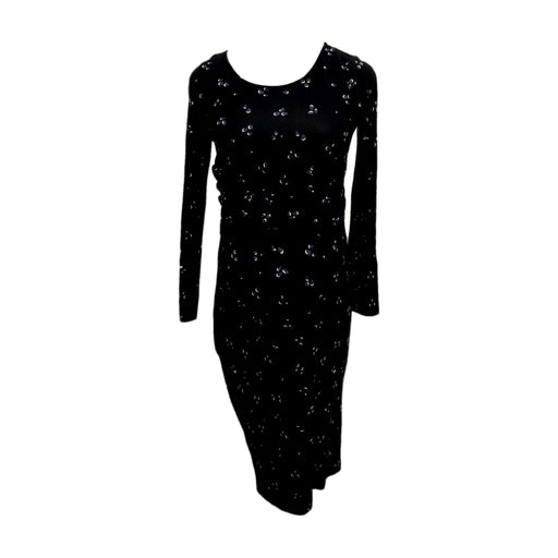 A Black Long Sleeve Dresses from Seraphine in size Maternity-S for maternity. (Front View)