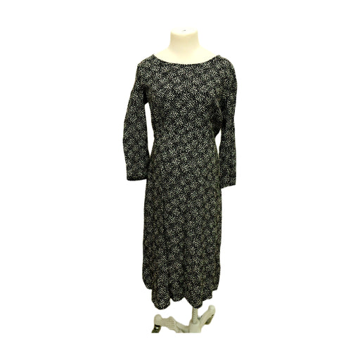 A Black Long Sleeve Dresses from Seraphine in size Maternity-M for maternity. (Front View)