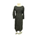 A Black Long Sleeve Dresses from Seraphine in size Maternity-M for maternity. (Front View)