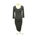 A Black Long Sleeve Dresses from Ingrid & Isabel in size Maternity-XS for maternity. (Front View)