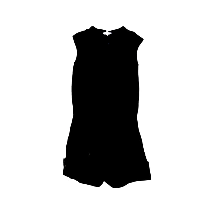 A Black Sleeveless Rompers from Ripe in size Maternity-XS for maternity. (Front View)