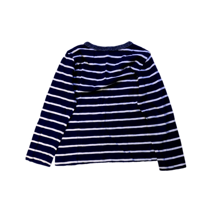 A Navy Long Sleeve T Shirts from Crewcuts in size 3T for boy. (Back View)