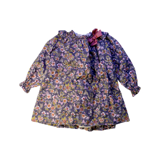 A Multicolour Long Sleeve Dresses from Nanos in size 2T for girl. (Front View)