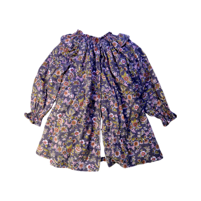 A Multicolour Long Sleeve Dresses from Nanos in size 2T for girl. (Back View)