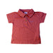 A Peach Short Sleeve Polos from Oeuf in size 2T for boy. (Front View)