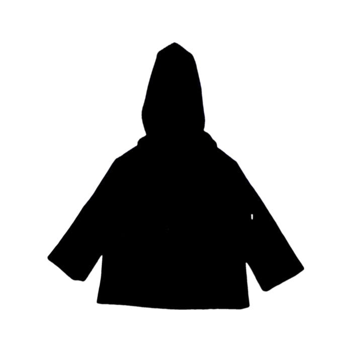A Black Coats from Jacadi in size 3T for boy. (Back View)