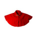 A Red Capes & Ponchos from Tutto Piccolo in size 3T for girl. (Front View)