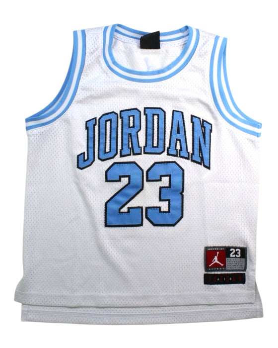A White Active Tops from Air Jordan in size 6T for boy. (Front View)