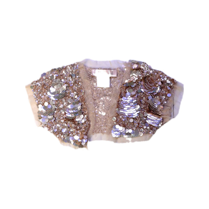 A Metallic Collars from Tutu Du Monde in size O/S for girl. (Front View)