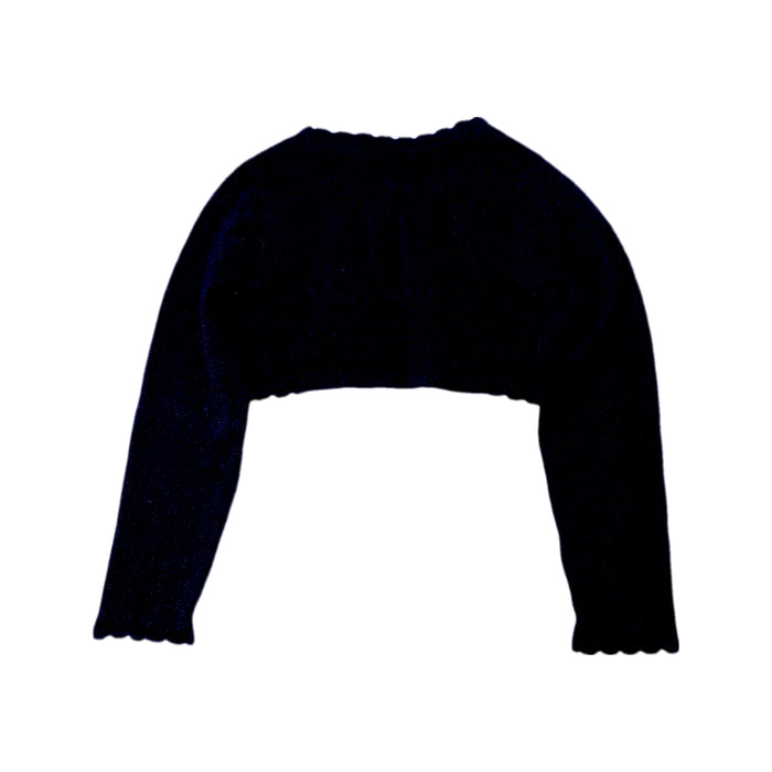 A Black Cardigans from Monsoon in size 3T for girl. (Back View)