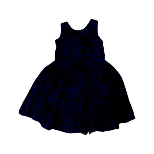 A Navy Sleeveless Dresses from Monsoon in size 3T for girl. (Front View)