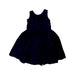 A Navy Sleeveless Dresses from Monsoon in size 3T for girl. (Front View)
