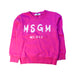 A Pink Crewneck Sweatshirts from MSGM in size 4T for girl. (Front View)