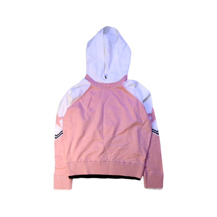 A Pink Hooded Sweatshirts from Mintie - Mint Velvet in size 8Y for girl. (Front View)