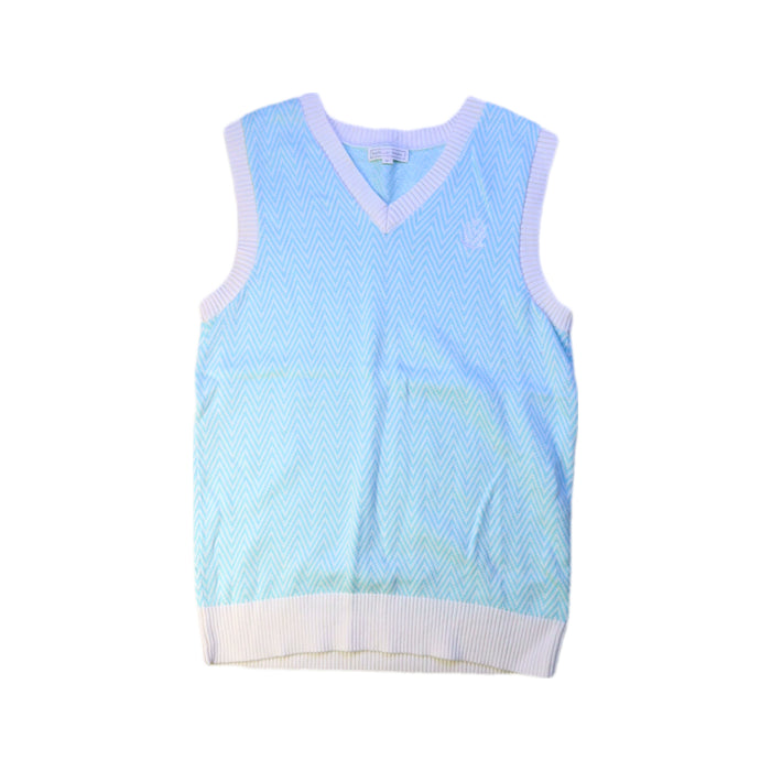 A Blue Sweater Vests from Nicholas & Bears in size 12Y for girl. (Front View)