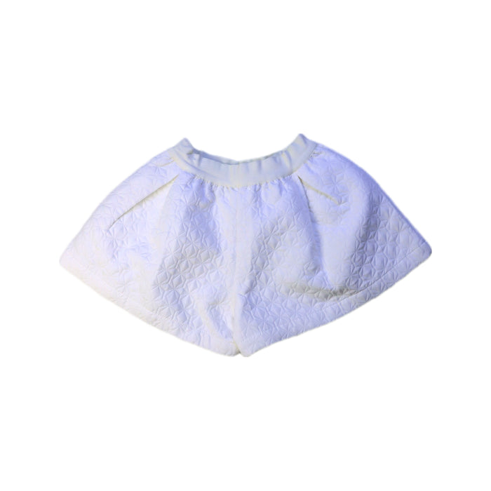 A White Shorts from Gingersnaps in size 4T for girl. (Back View)