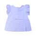 A White Short Sleeve Tops from Jacadi in size 4T for girl. (Front View)