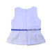 A White Sleeveless Tops from Gingersnaps in size 4T for girl. (Back View)