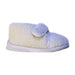 A White Booties from Jacadi in size 18-24M for neutral. (Front View)