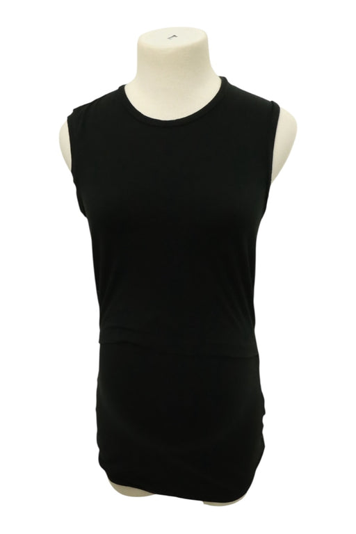 A Black Sleeveless Tops from Ripe in size Maternity-S for maternity. (Front View)