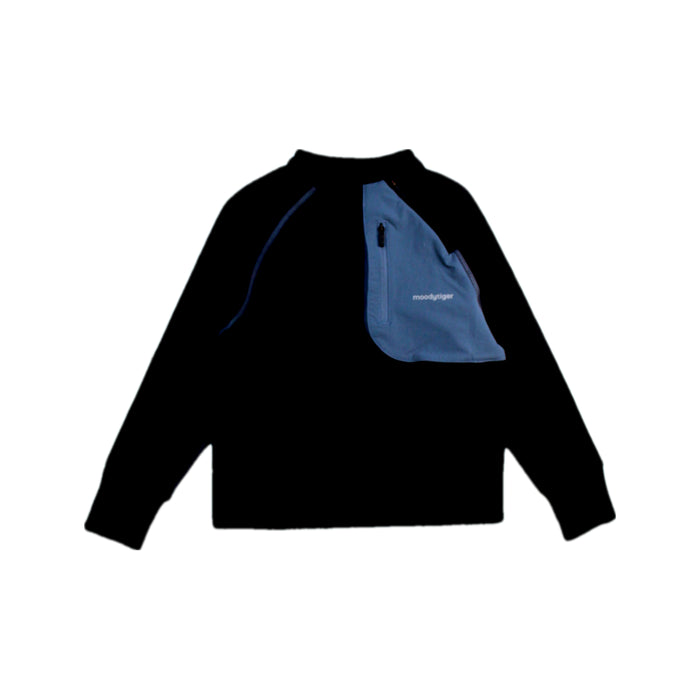 A Black Active Tops from Moody Tiger in size 4T for boy. (Front View)
