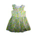 A Green Sleeveless Dresses from Jacadi in size 6T for girl. (Front View)