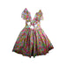 A Multicolour Sleeveless Dresses from Jacadi in size 8Y for girl. (Back View)