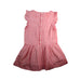 A Red Sleeveless Dresses from Jacadi in size 5T for girl. (Back View)
