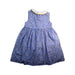 A Blue Sleeveless Dresses from Jojo Maman Bébé in size 2T for girl. (Back View)