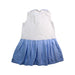 A White Sleeveless Dresses from Jacadi in size 5T for girl. (Back View)