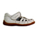 A White Sandals from Dr. Kong in size 18-24M for girl. (Front View)