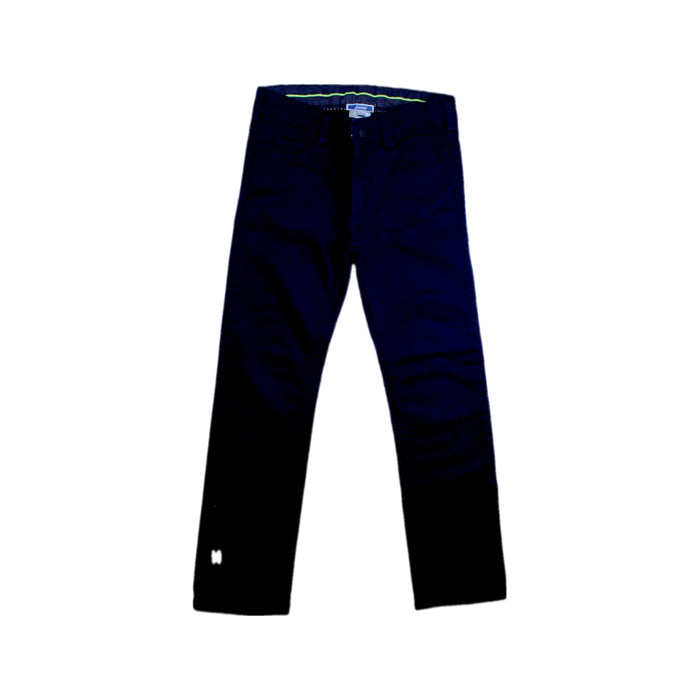 A Navy Jeans from Jacadi in size 6T for boy. (Front View)