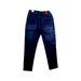 A Blue Jeans from IKKS in size 7Y for boy. (Back View)
