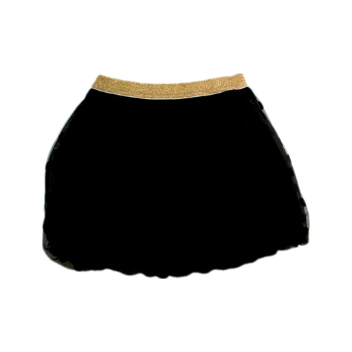 A Black Short Skirts from Petit Bateau in size 6T for girl. (Front View)
