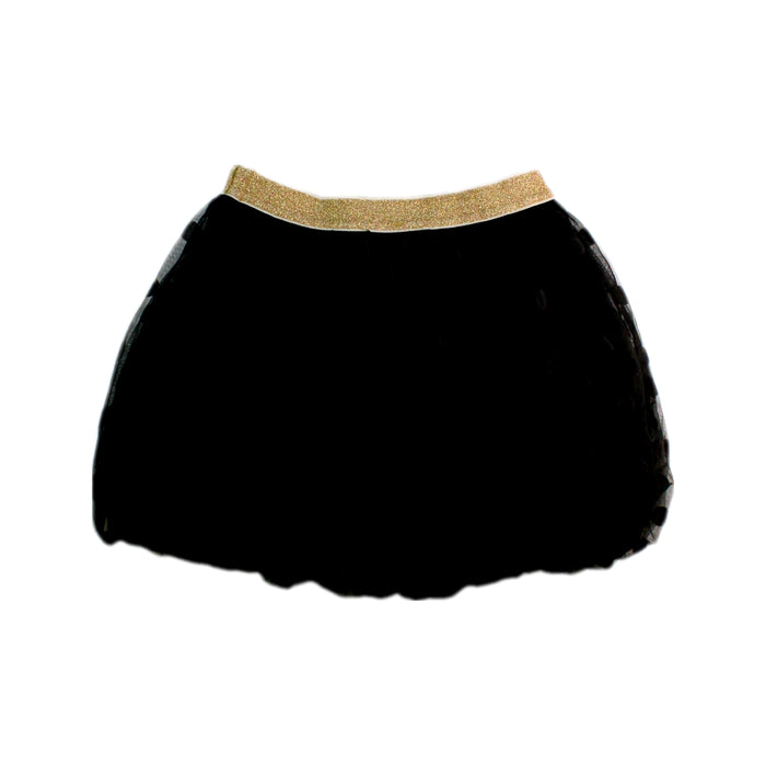 A Black Short Skirts from Petit Bateau in size 6T for girl. (Back View)