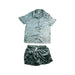 A Green Pyjama Sets from Monsoon in size 7Y for girl. (Front View)