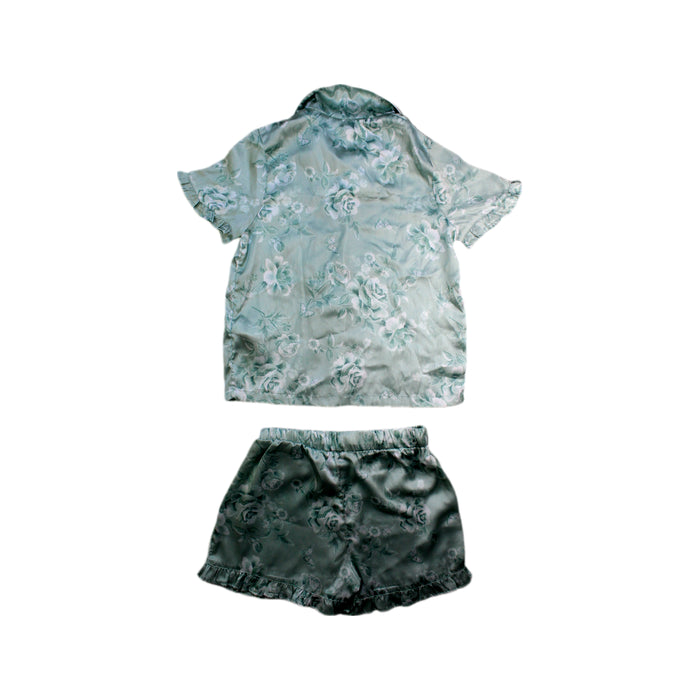 A Green Pyjama Sets from Monsoon in size 7Y for girl. (Back View)