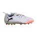 A White Cleats/Soccer Shoes from Puma in size 7Y for neutral. (Front View)