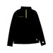 A Black Active Tops from Descente in size 11Y for boy. (Front View)
