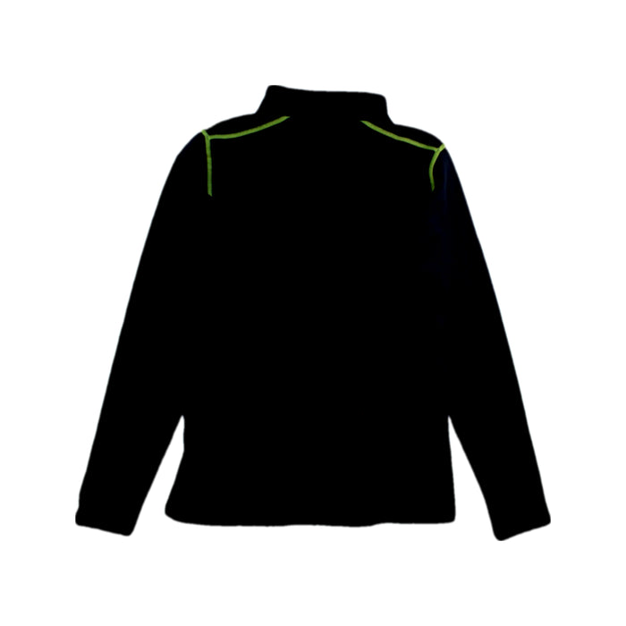 A Black Active Tops from Descente in size 11Y for boy. (Back View)